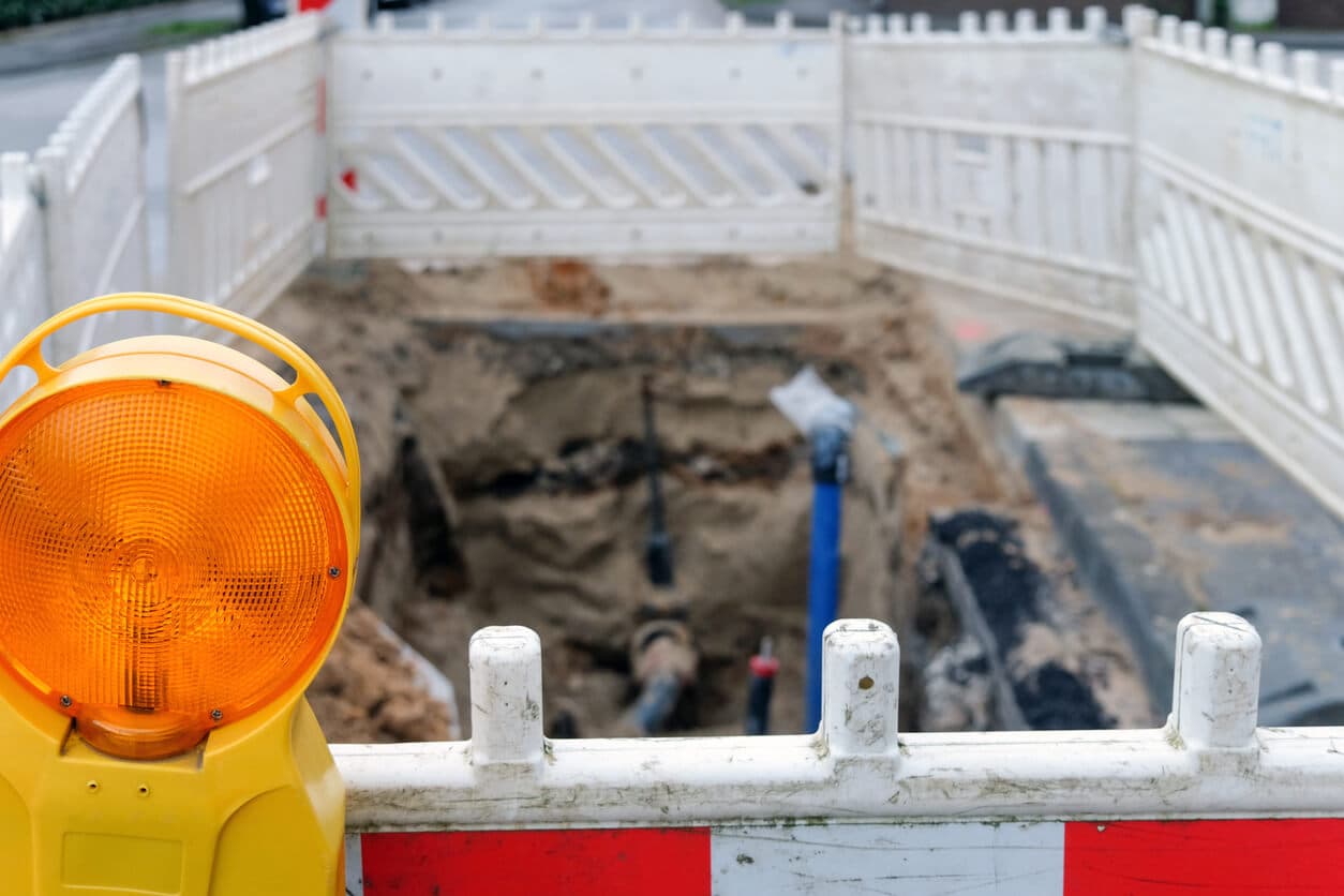 Neue Bauarbeiten in Eupen