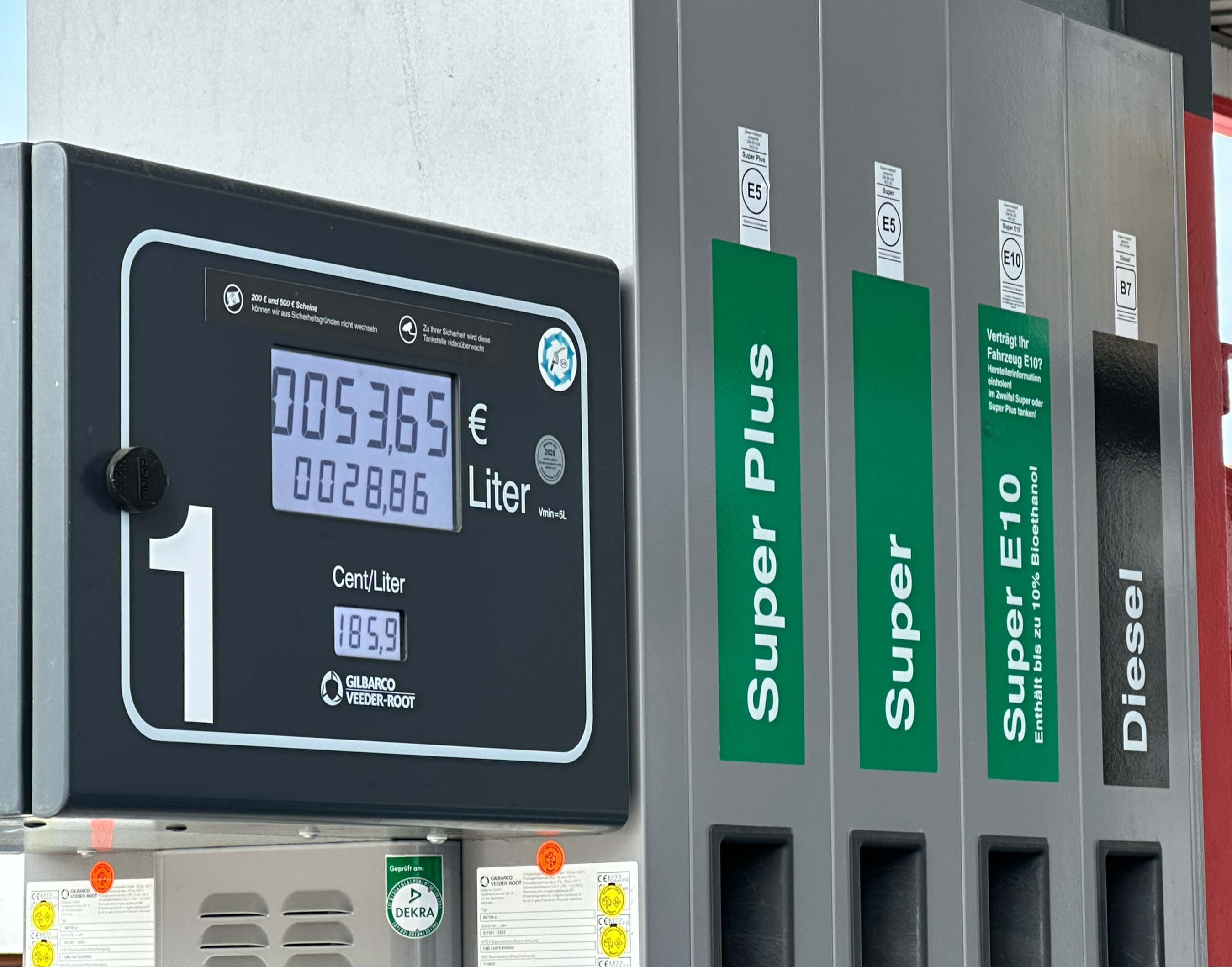 Kein Sprit an der Tankstelle