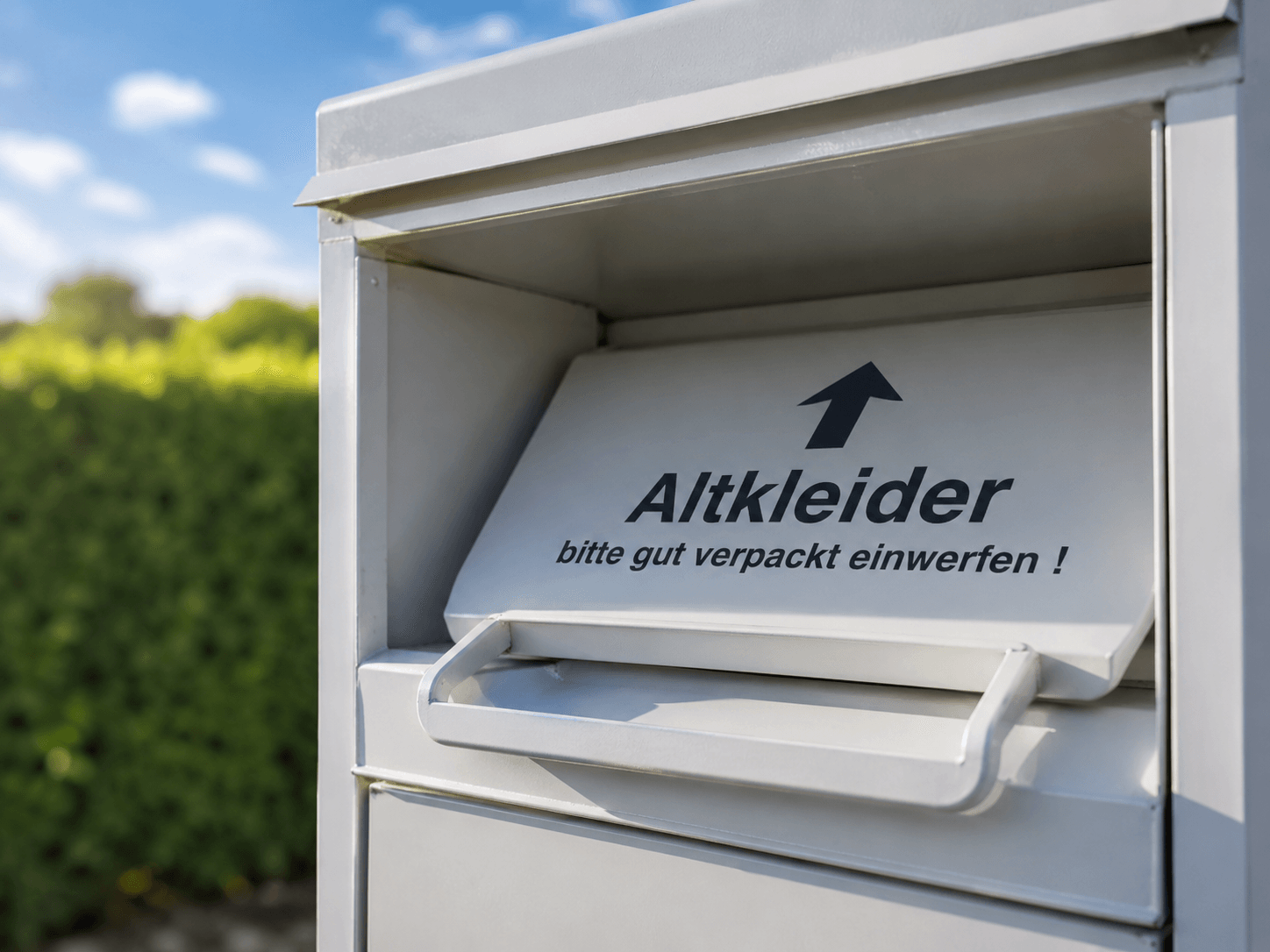 Netz der Altkleidercontainer wieder komplett