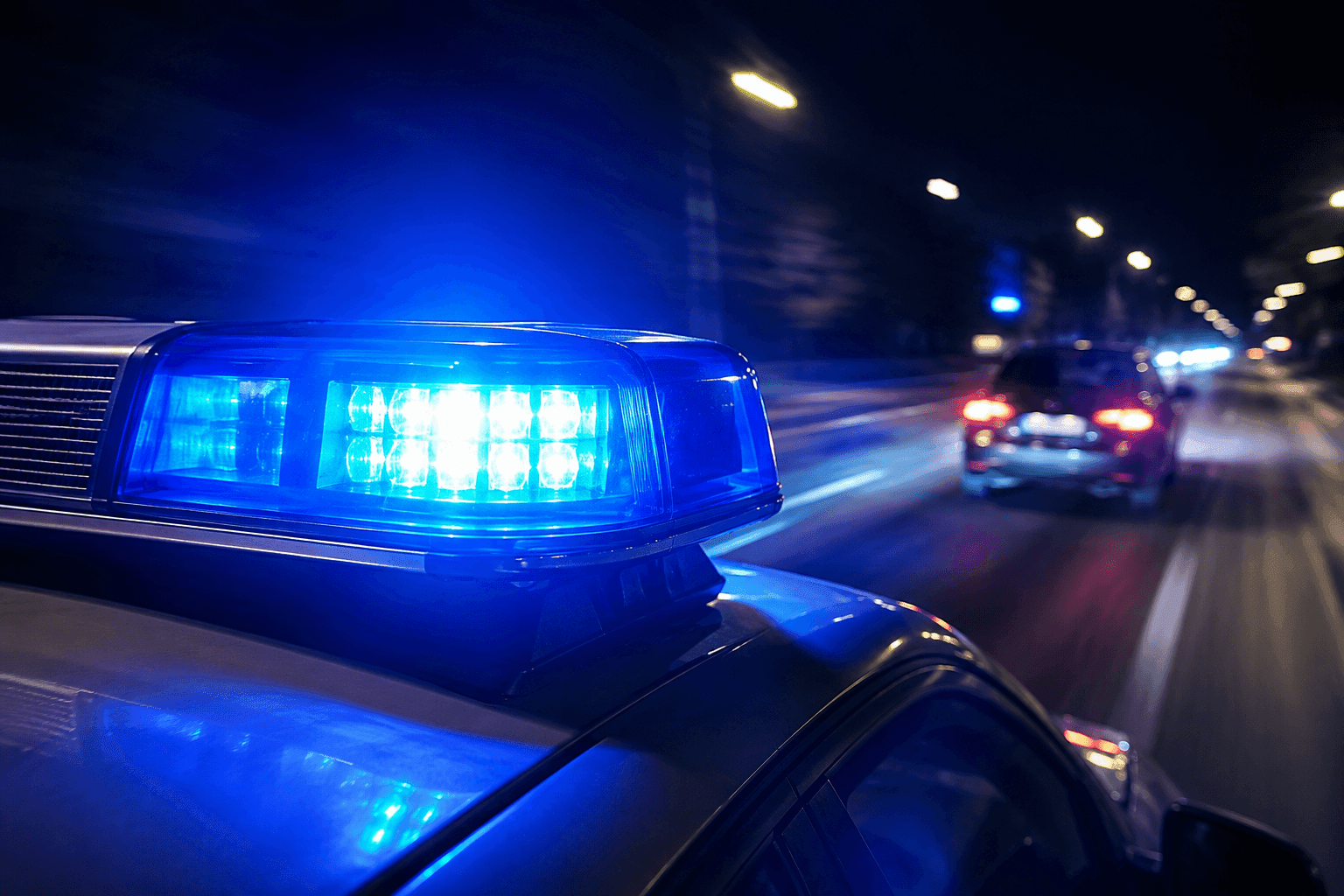 Verfolgungsfahrt über die Grenze