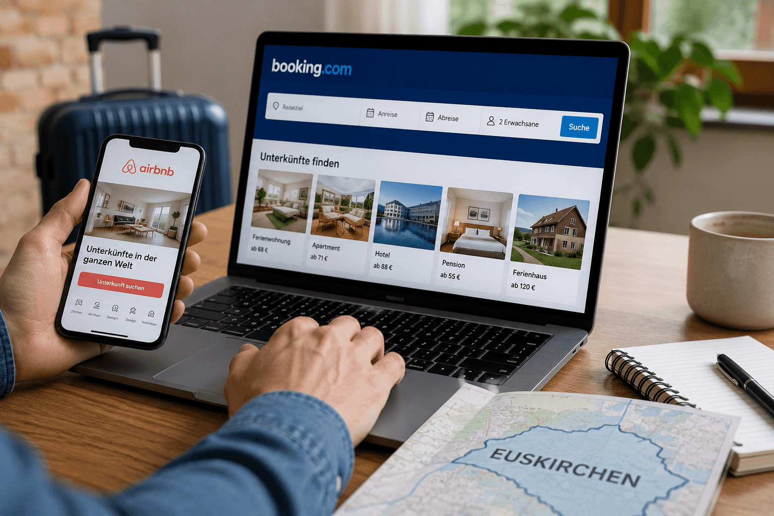 Immer mehr Übernachtungen über Plattformen