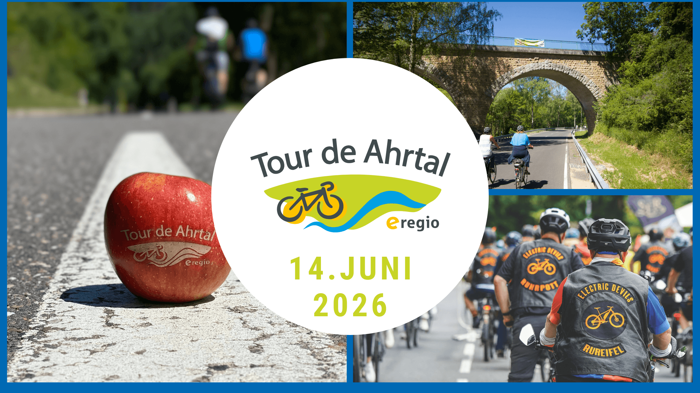 Viele Radler unterwegs bei „Tour de Ahrtal“