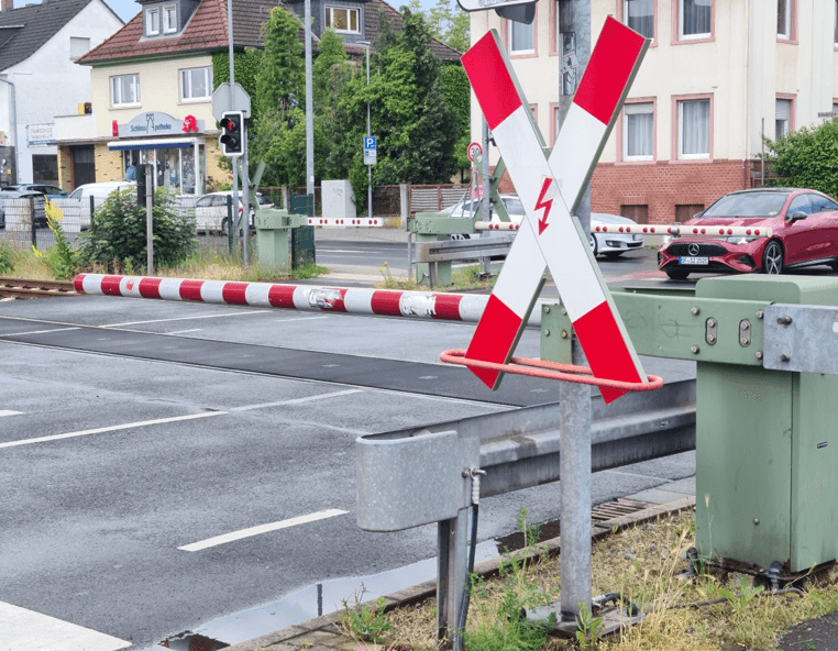 Bahnübergänge werden gesperrt